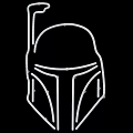 Star Wars Neon Signs Featuring Mandalorian Darth Vader And Stormtrooper Helmets