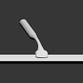 Automotive Metal Rod Component with Square Connector for Vehicle Parts