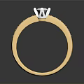 Elegant Luxury Gold Ring Design With Central Diamond And Side Stones