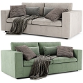 Modern Leisure Sofa Combination Modern Leisure Sofa Living Room Sofa Multi-person Sofa Pillow Pillow Home Furniture Simple 3d model