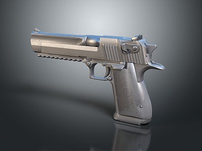 modern pistol semi-automatic pistol automatic pistol modern weapon 3d model