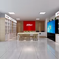Dahua monitoring franchise store 3d model