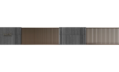 Modern Wall 3d model