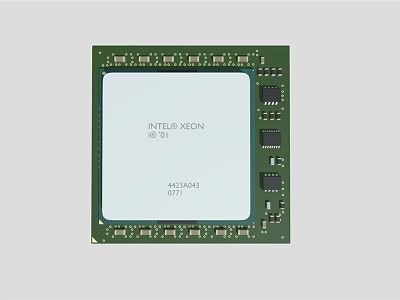 Intel Xeon E5-2699 v4 Processor Industrial Equipment Component With Technical Specifications 57704 3d model