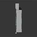 Industrial Metal Frame Structural Component With Panel Brackets And Vents