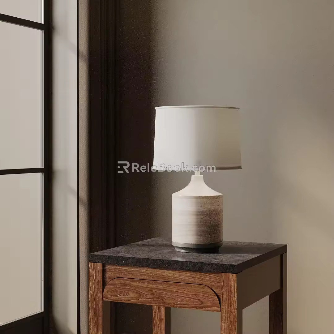 Table lamp 3d model