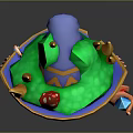 Wise Old Man Old Man Ancient Old Man Ancient Wise Warlock Taoist priest wizard mage 3d model