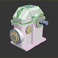 gear large gear small gear cast iron gear internal gear external gear bevel gear 3d model