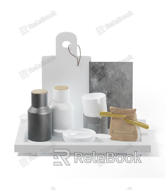 Modern Kitchen Supplies Kitchen Utensils model