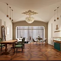 Elegant Jewelry Store Interior Featuring Glass Display Cases Wooden Flooring And Chandelier