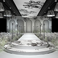 Jane Ou Wedding Scene Xiao Xiang Wedding Venue 3d model