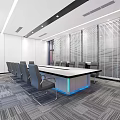 modern command center public security command center 3d model