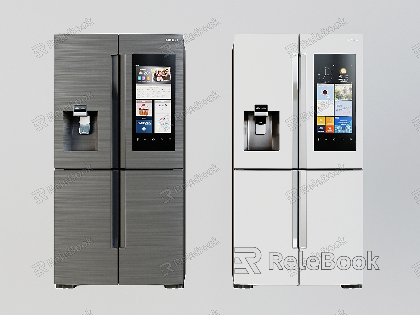 Modern Refrigerator Freezer Household Appliances Double Door Refrigerator Four Door Refrigerator model