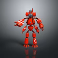 Robot Robot Assistant Small Robot Robot Butler Robot Butler Figure Game Figure 3d model