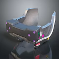Modern Gamepad Game Machine Home Game Machine Nintendo Game Machine 3d model