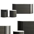 Modern Wooden Sideboard With Sleek Design And Functional Storage Drawers