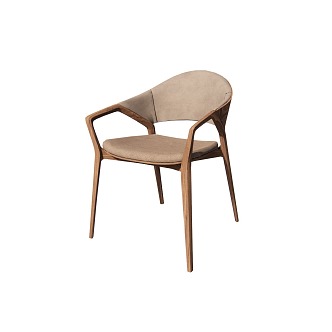 Cassina ICO dining chair armchair Italy imported brand 3d model