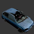 Compact wreckage 3d model