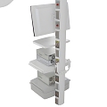 Medical Column and Supply Head 3d model