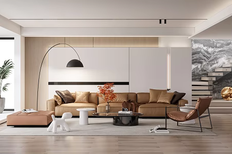 The Silent Living Room 3d model
