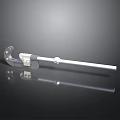 Durable Metal Equipment With Curved Hook Adjustable Rod And Long Shaft