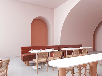 Modern Cafe 3d model