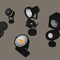 Outdoor Lights With Various Black Designs For Garden Patio Decoration