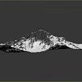 Snow Mountain Snow Rock Rock Block Rock Block Rock Specimen Boulder Boulder Boulder Boulder Rock Stratum 3d model
