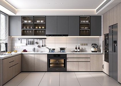 Modern Kitchen 3d model