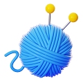 Modern Wool Ball Wool Group Cartoon Wool Ball 3d model