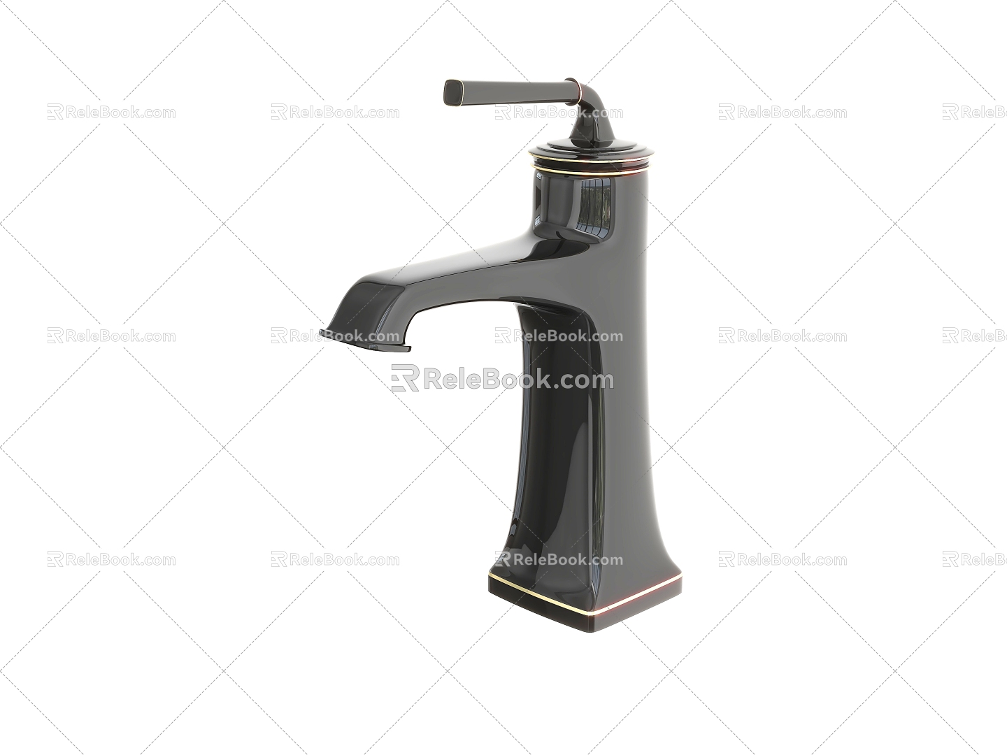 Light Luxury Faucet 3d model