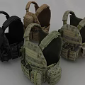 Tactical Vests in Multiple Colors with Military Style Practical Pockets and Various Designs