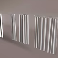 Bathroom Accessories Modern Metal Shower Curtain Rods And Curtains In Various Styles