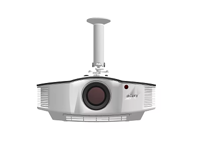 Acer Ceiling Mounted Projector For Projection Monitoring With High Definition Lens 3d model