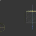 Modern Kitchen Sideboard With White And Dark Brown Cabinets Shelves And Decorative Items
