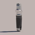 Dental Implant Screw Structure With Titanium Alloy Material And Thread Design