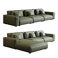 Modern Living Divani Multiplayer Sofa 3d model