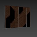 background wall 3d model