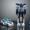 Modern Transformers Gauda Warrior Gauda Mecha Warrior 3d model