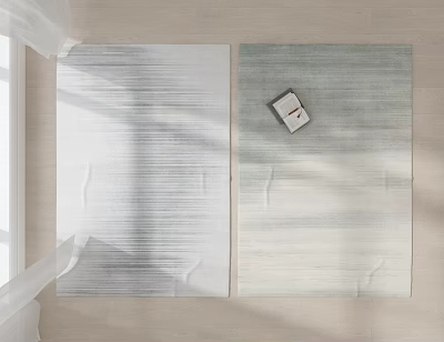 Modern Square Carpet Fabric Carpet 3d model