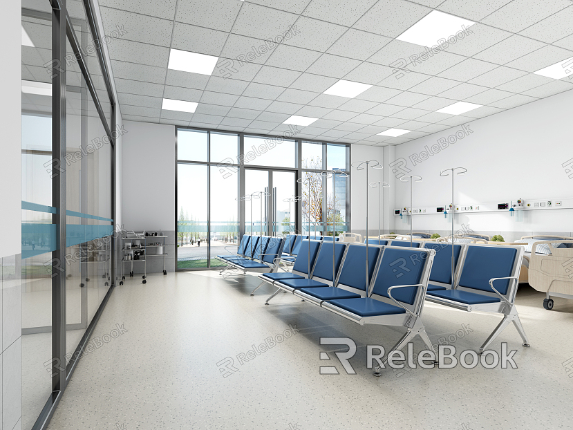 Modern Transfusion Room Hospital Transfusion Room Observation Room Observation Room Infusion Chair model