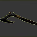 Handcrafted Axe With Sharp Metal Blade And Wooden Leather Wrapped Handle