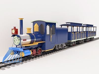 Modern Train 3d model