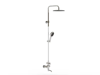 Modern big shower 3d model