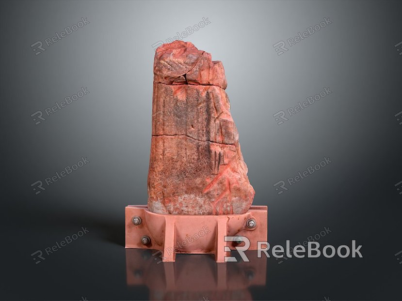 Stone Rock Stone Stone Appreciation Stone Strange Stone Ore Realistic model