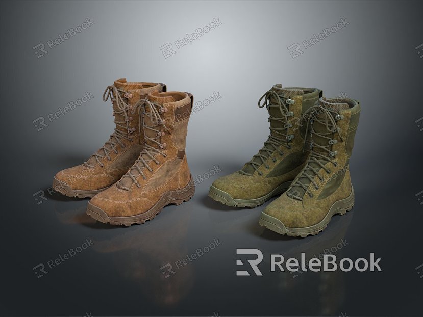 modern boots camouflage boots military boots camouflage shoes model