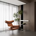 Leisure Chair Single Person Sand Recliner Chair Stool Dining Table and Chair Desk and Chair Lazy Sofa Multi-Person Sofa Floor Lamp 3d model