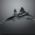 Futuristic Aerospace Spacecraft 3D Rendering With Cosmic Exploration Design Details
