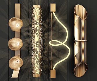 Modern wall lamp 3d model