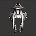 Realistic Medical Skull Model With Brown Color And Long Fangs For Education